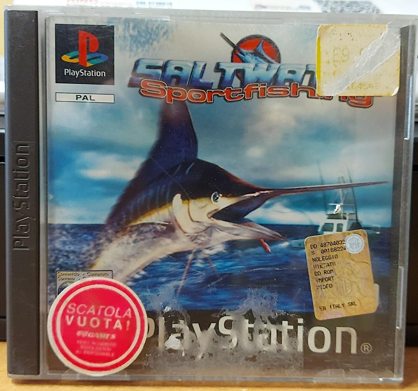 Saltwater Sportfishing Playstation 1 PS1