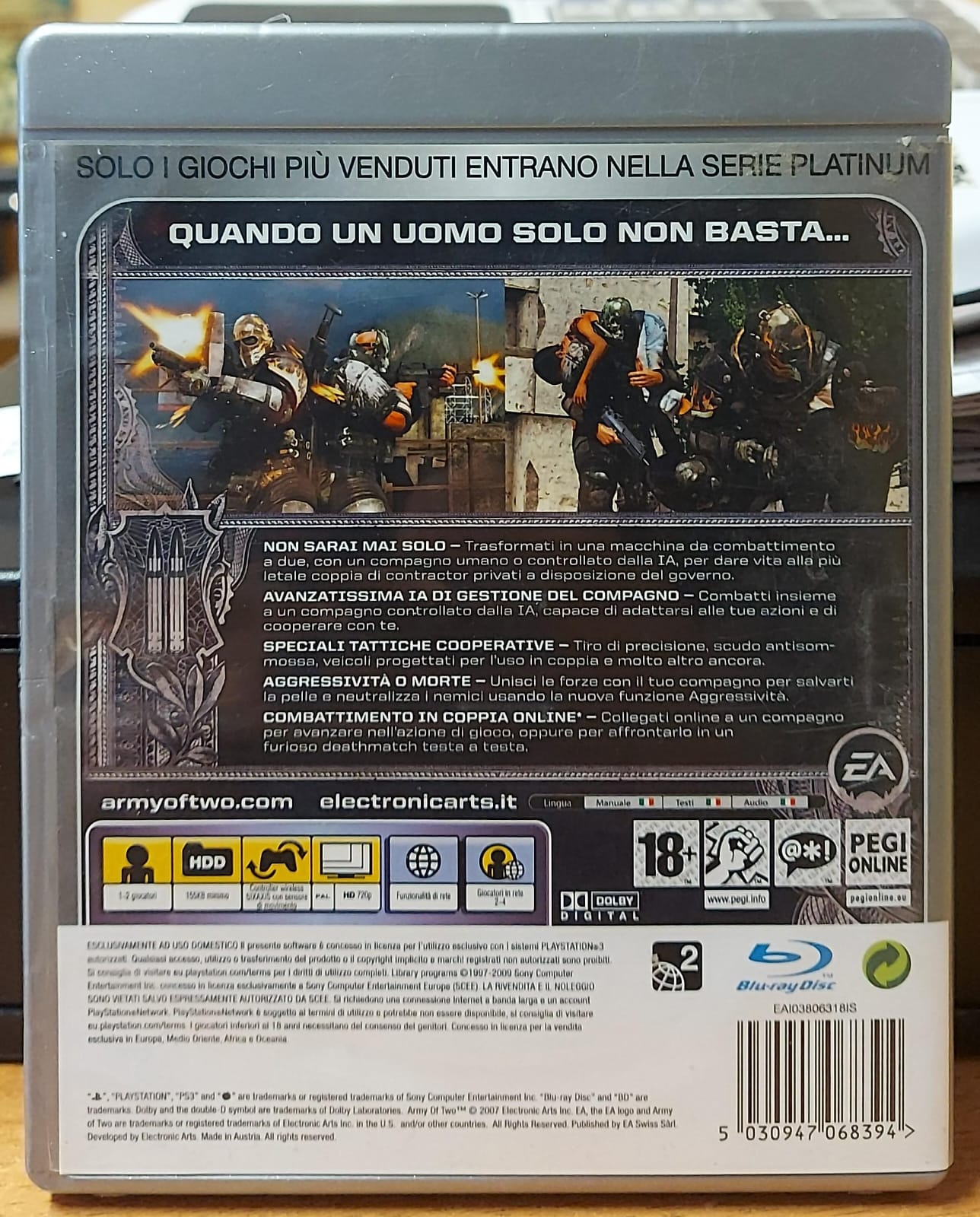 ARMY OF TWO - PLATINUM