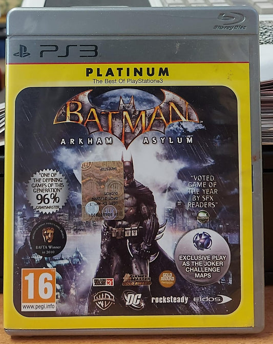 BATMAN ARKHAM ASYLUM - PLATINUM