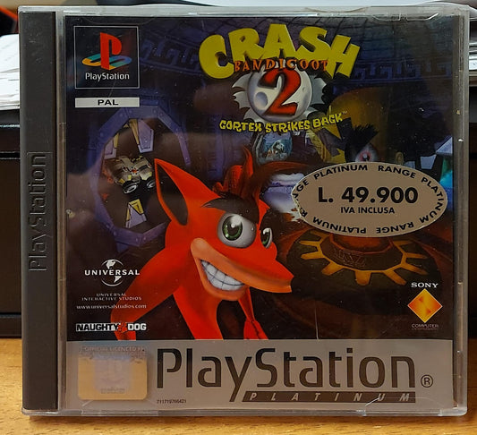 CRASH BANDICOOT 2 CORTEX STRIKES BACK