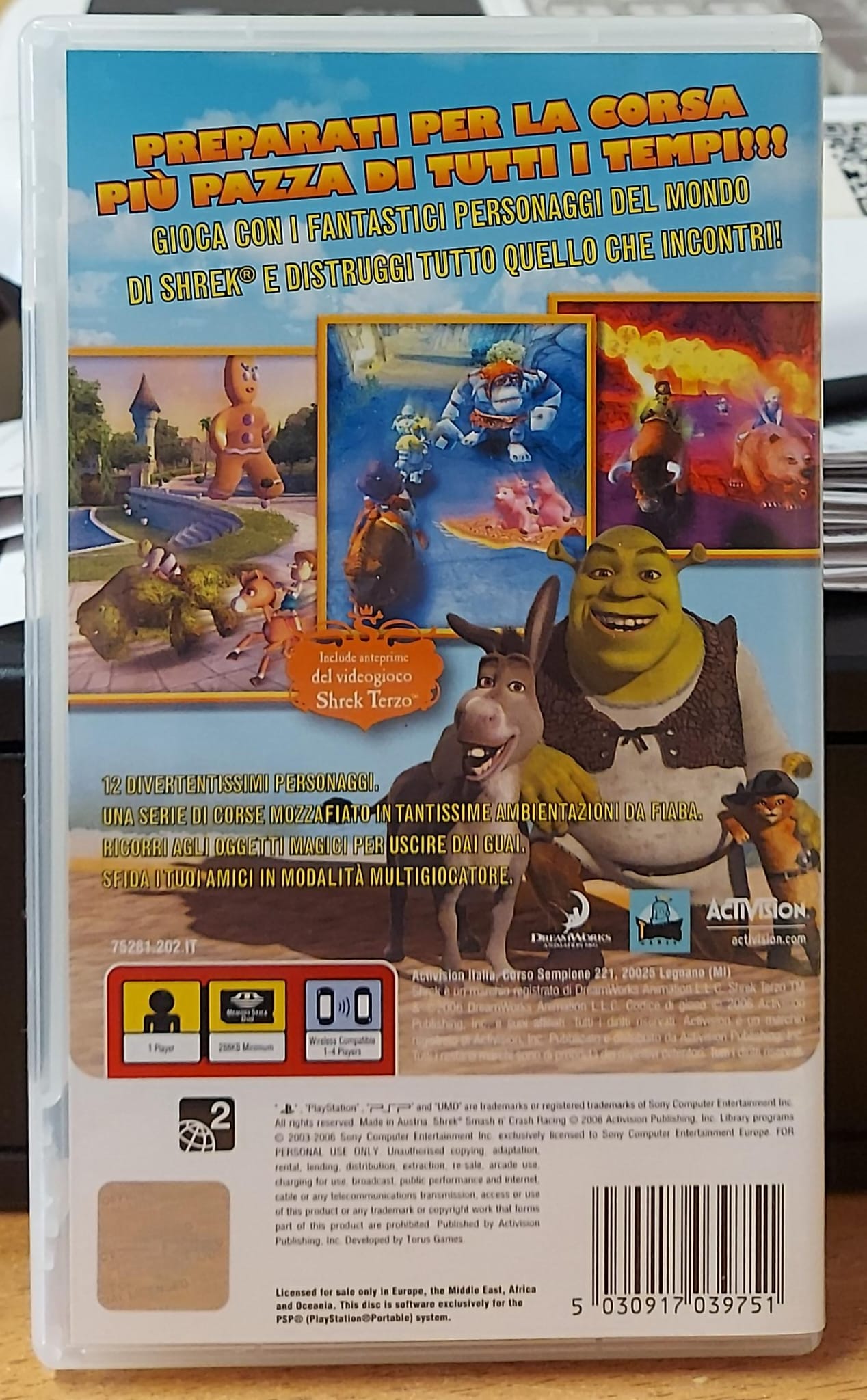 SHREK SMASH N' CRASH RACING