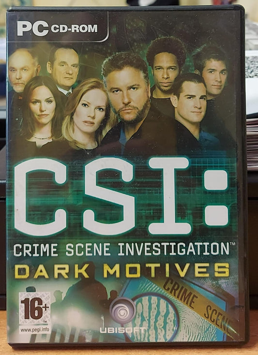 CSI CRIME SCENE INVESTIGATION DARK MOTIVES