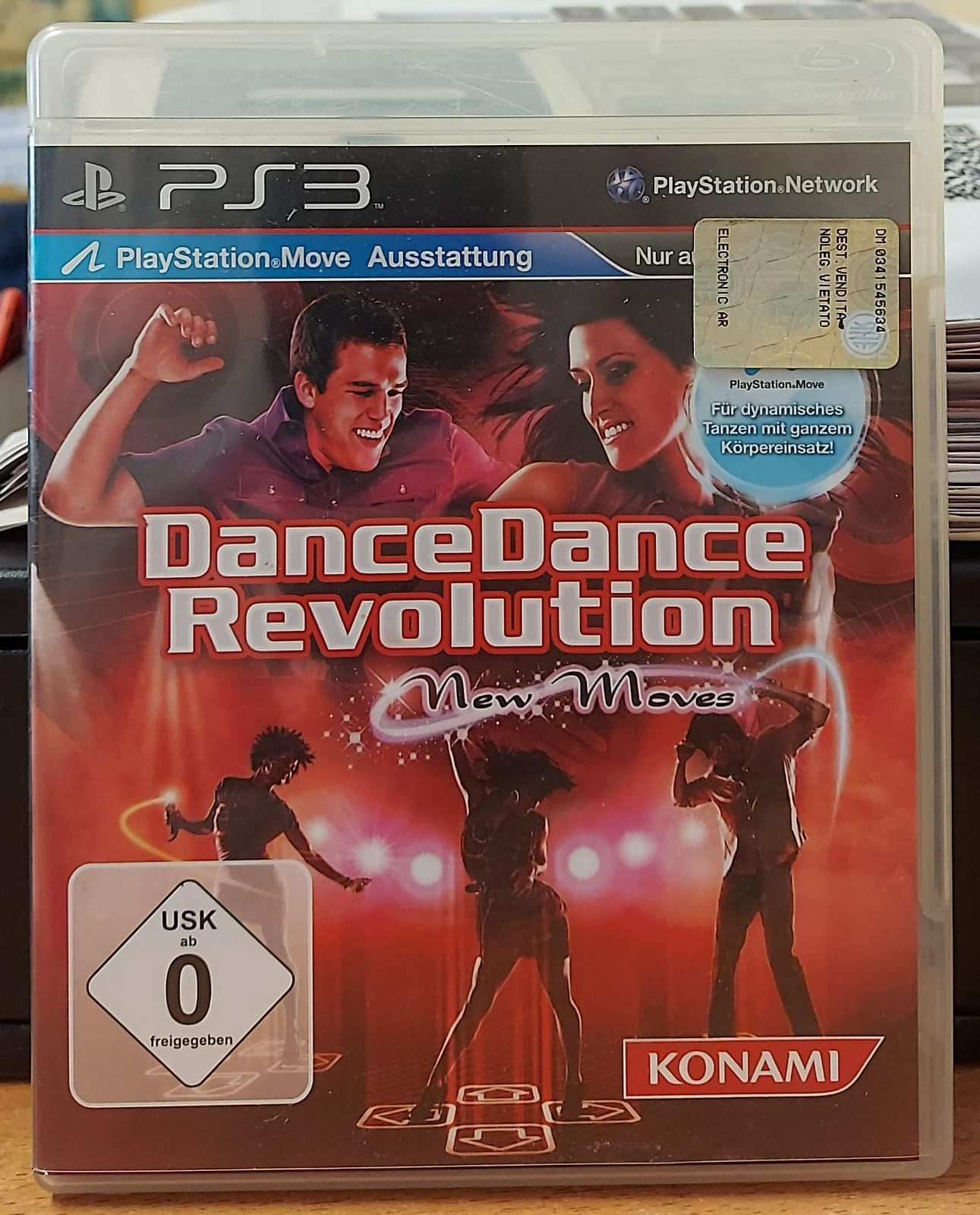 DANCE DANCE REVOLUTION NEW MOVES