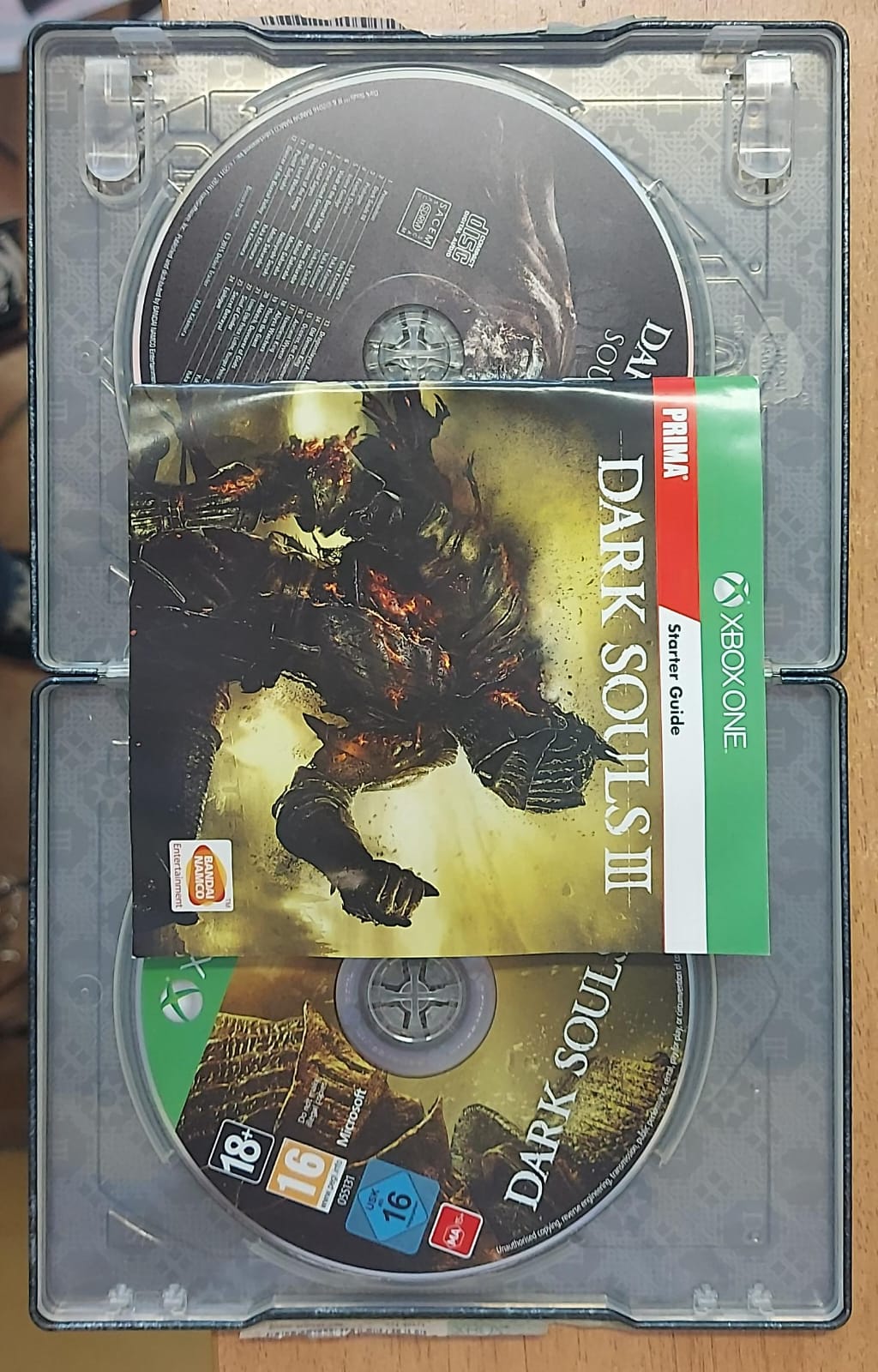 DARK SOULS 3 APOCALYPSE CON STEELBOOK E CD COLONNA SONORA