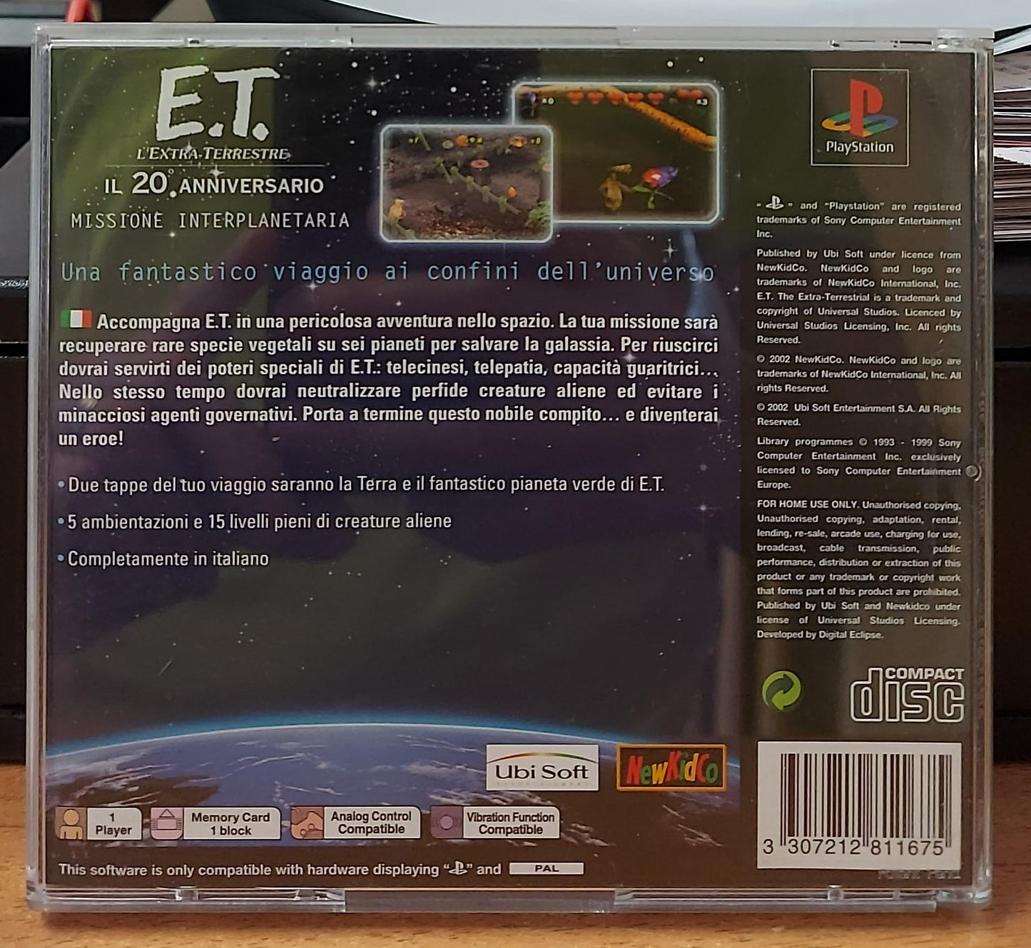 E.T. L'EXTRATERRESTRE MISSIONE INTERPLANETARIA