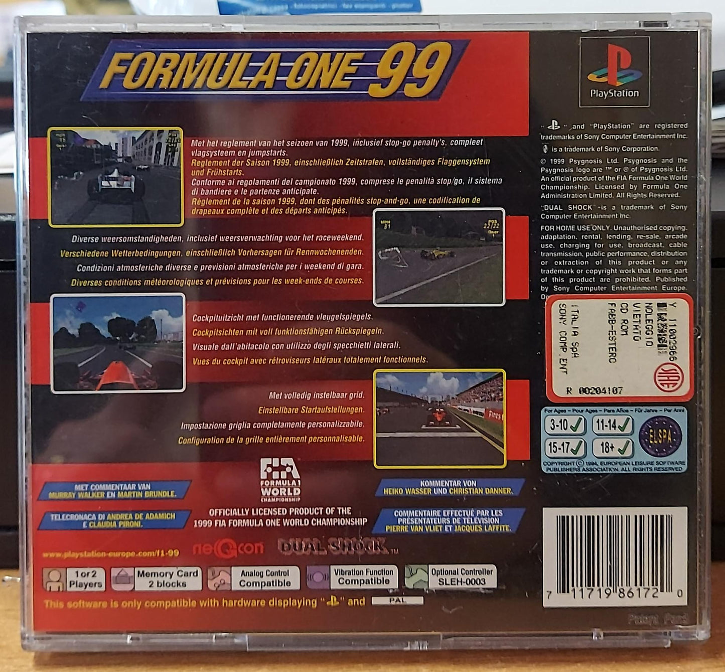 FORMULA ONE 99