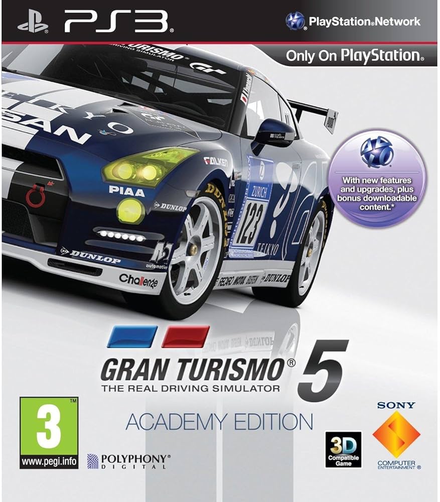 GRAN TURISMO 5 ACADEMY EDITION