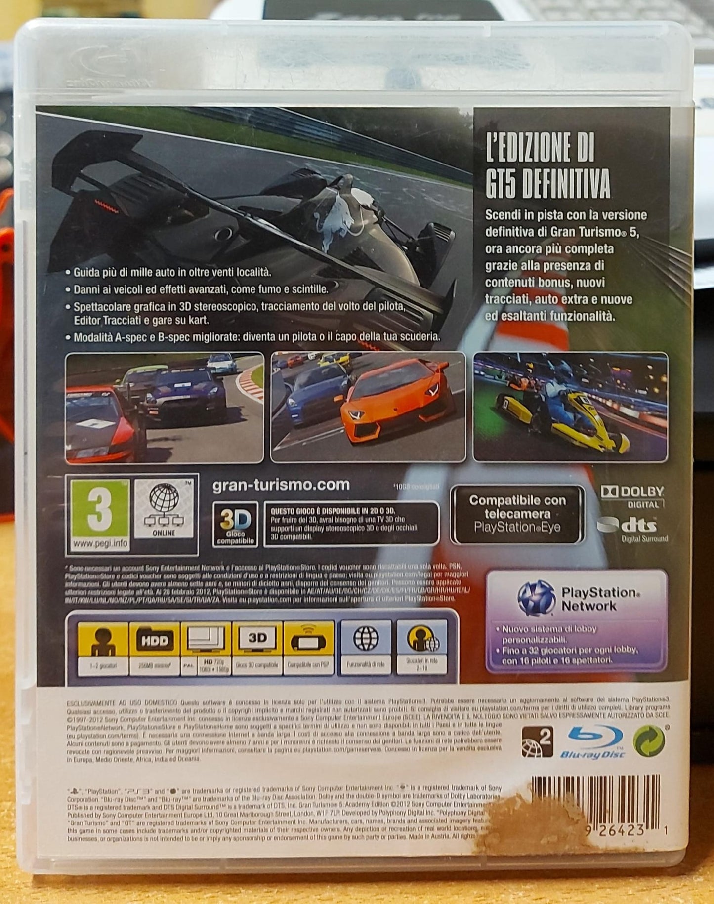 GRAN TURISMO 5 ACADEMY EDITION