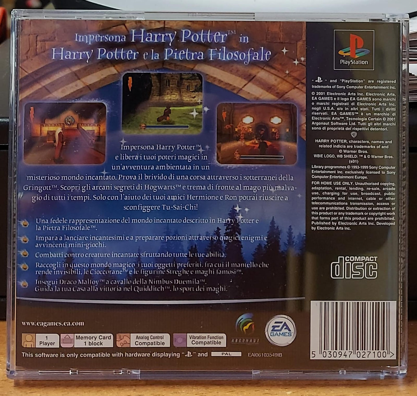 HARRY POTTER E LA PIETRA FILOSOFALE