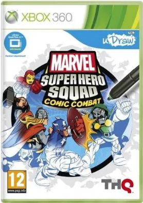 MARVEL SUPER HERO SQUAD COMIC COMBAT - RICHIEDE UDRAW GAMETABLET - NUOVO MAI APERTO