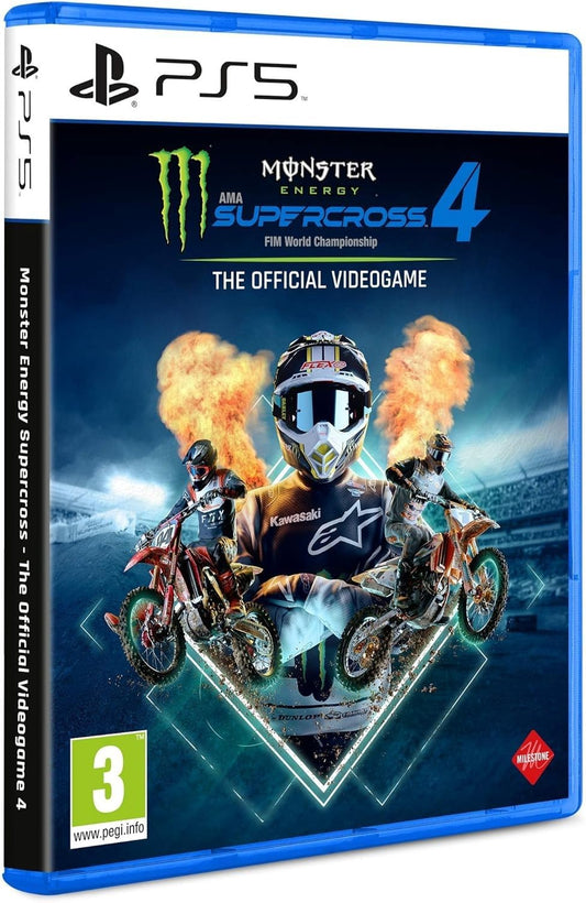 MONSTER ENERGY SUPERCROSS 4 - NUOVO MAI APERTO