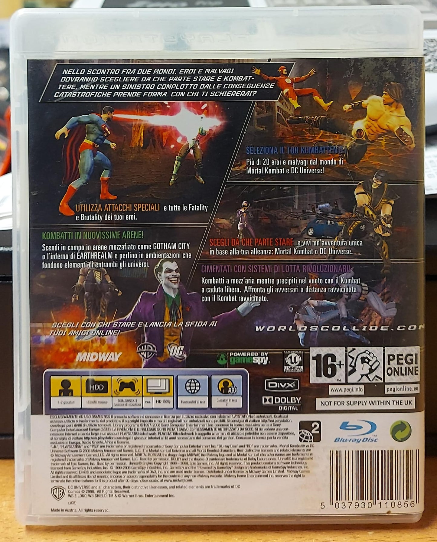 MORTAL KOMBAT VS DC UNIVERSE