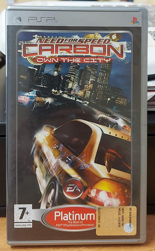 NEED FOR SPEED CARBON OWN THE CITY - PLATINUM