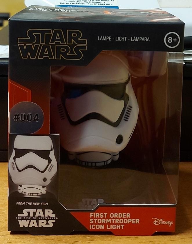 PALADONE STAR WARS ICONS FIRST ORDER STORMTROOPER LAMPADA 3D