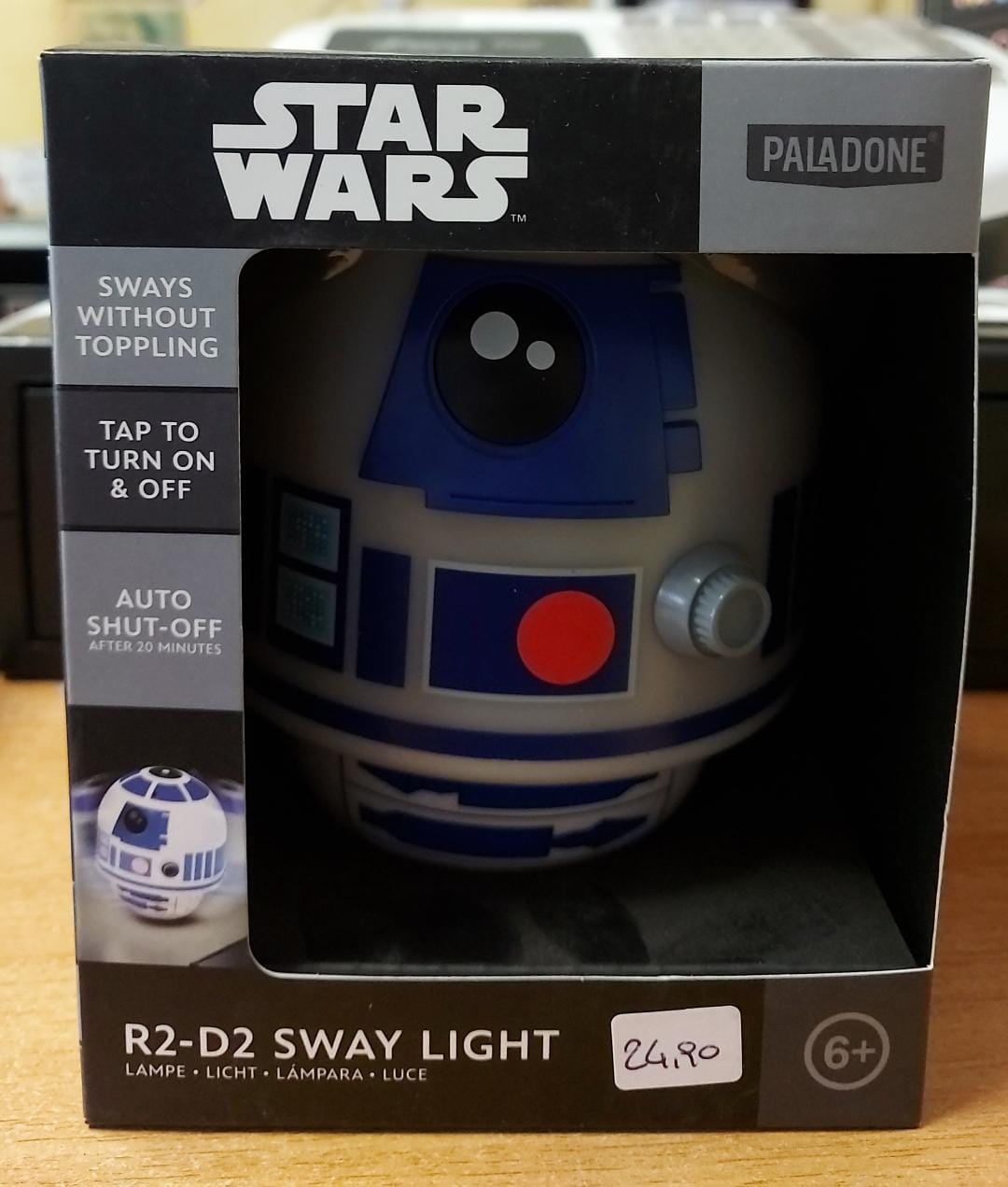 PALADONE STAR WARS LAMPADA R2D2 SWAY LIGHT HOME