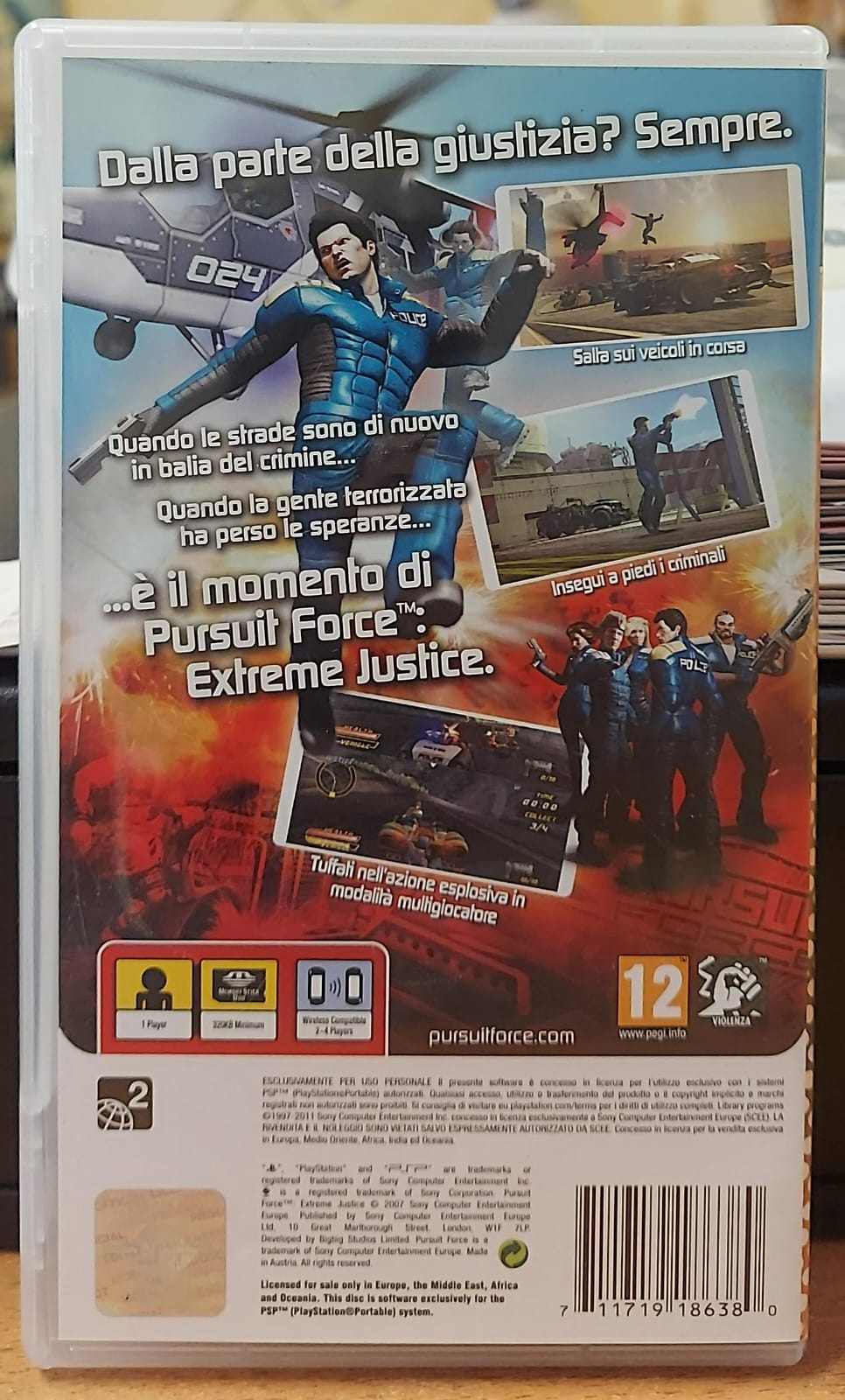 PURSUIT FORCE EXTREME JUSTICE - ESSENTIALS