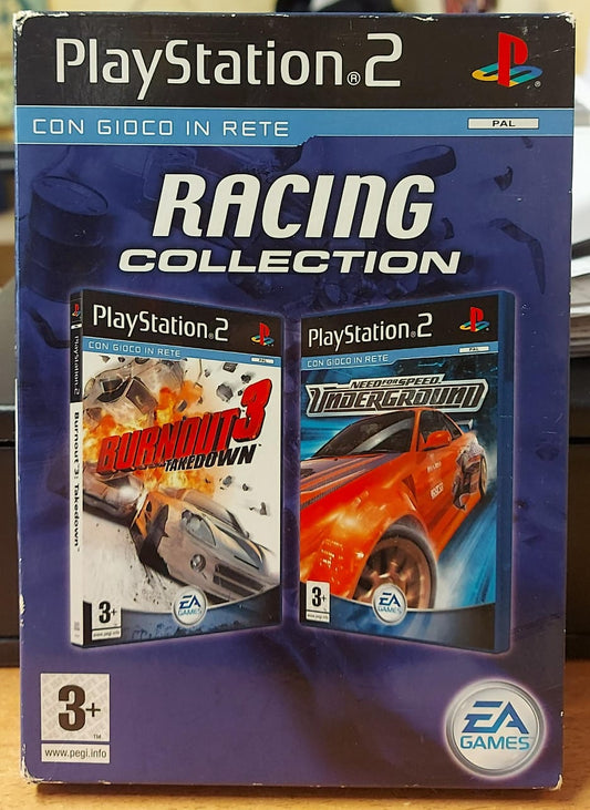 RACING COLLECTION - NEED FOR SPEED UNDERGROUND + BURNOUT 3