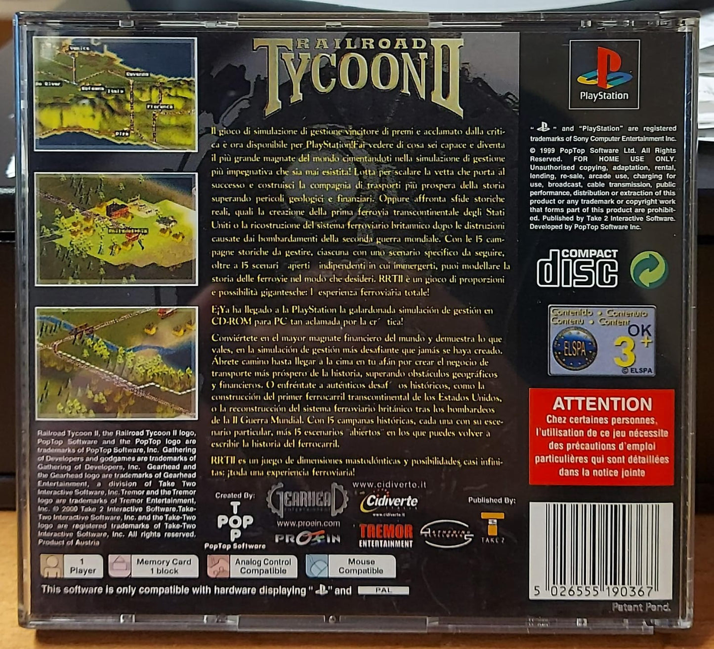 RAILROAD TYCOON 2