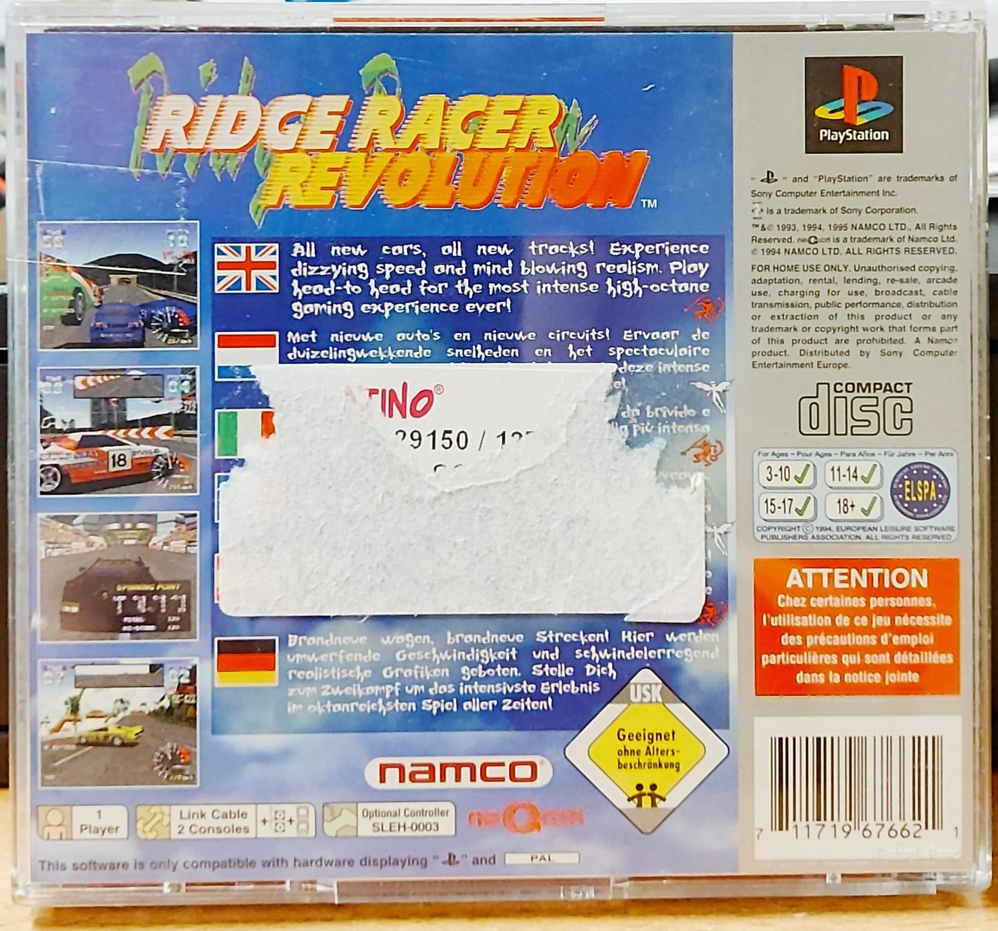 RIDGE RACER REVOLUTION