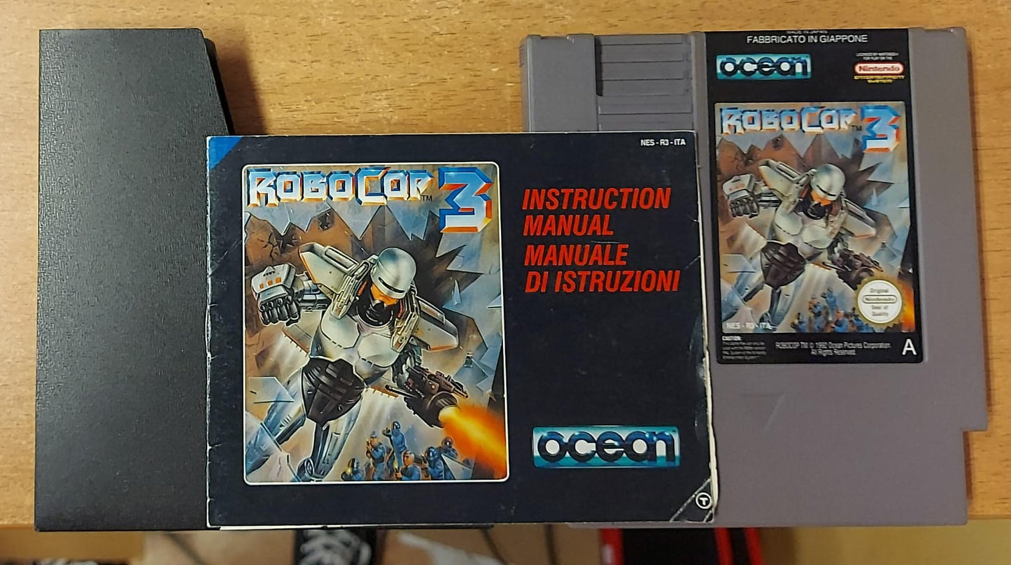 ROBOCOP 3 - SOLO CARTUCCIA E LIBRETTO