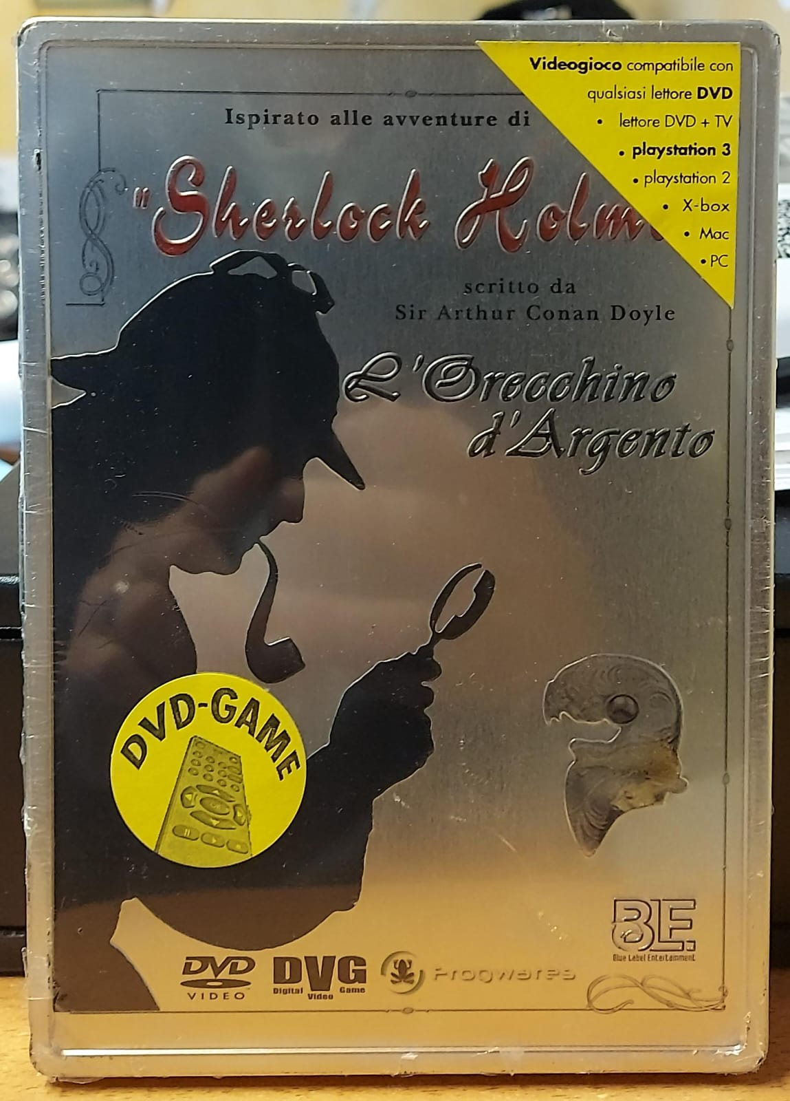 SHERLOCK HOLMES L'ORECCHINO D'ARGENTO - NUOVO MAI APERTO