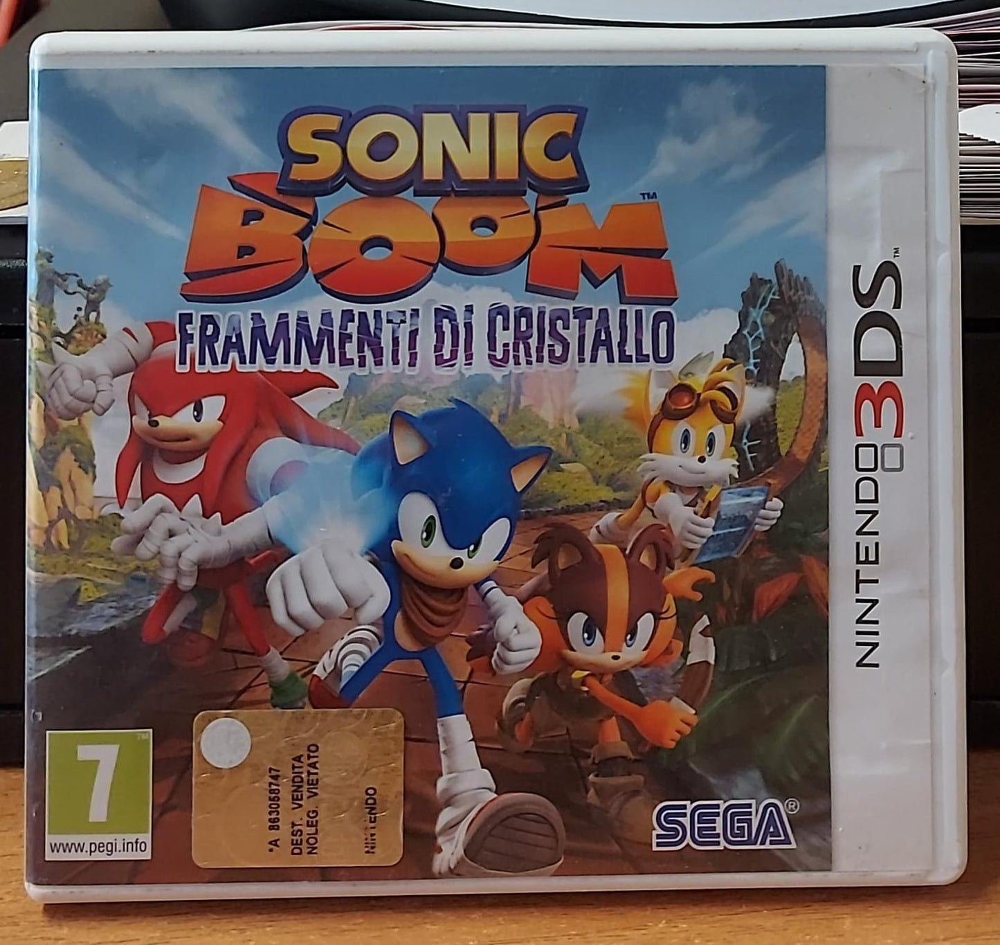 SONIC BOOM FRAMMENTI DI CRISTALLO