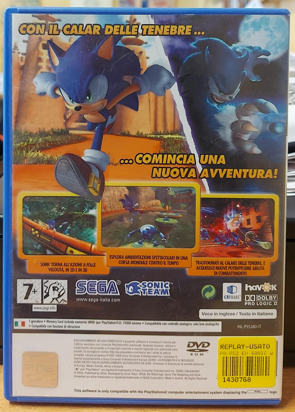 SONIC UNLEASHED