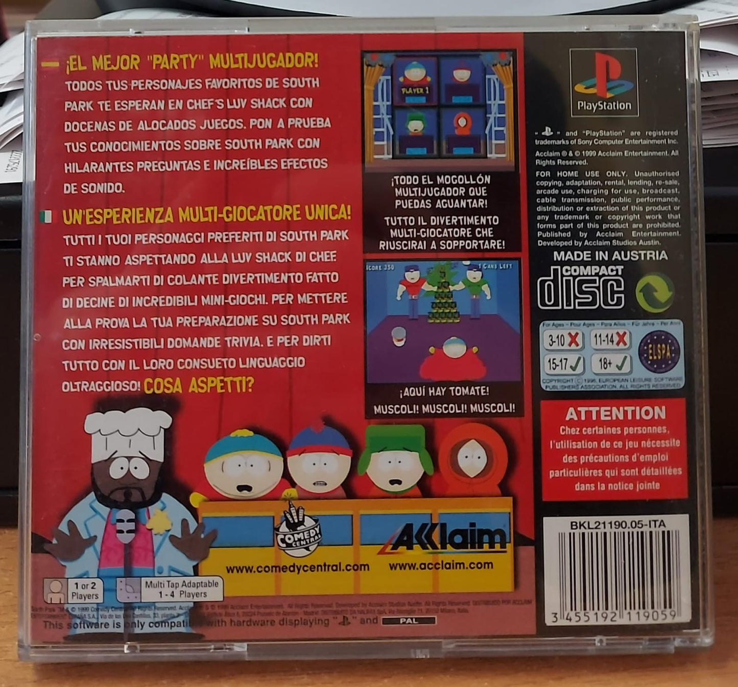 SOUTH PARK CHEF'S LUV PACK