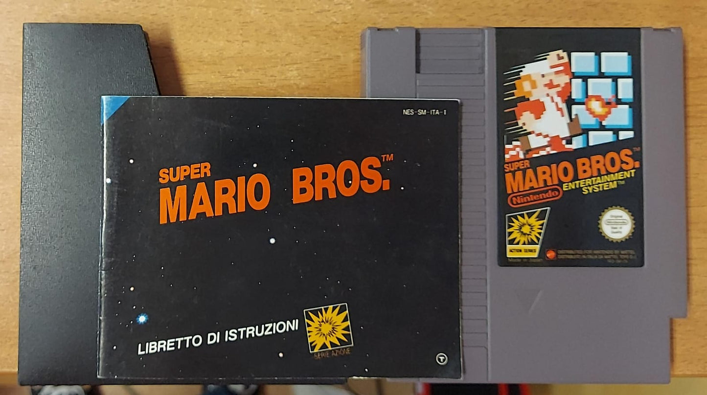 SUPER MARIO BROS - SOLO CARTUCCIA E LIBRETTO