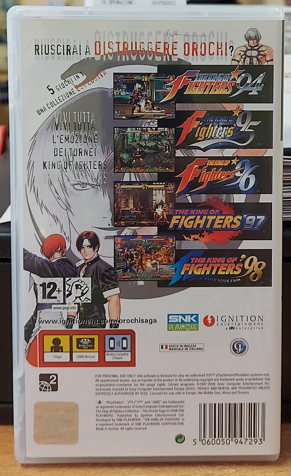 THE KING OF FIGHTERS COLLECTION THE OROCHI SAGA
