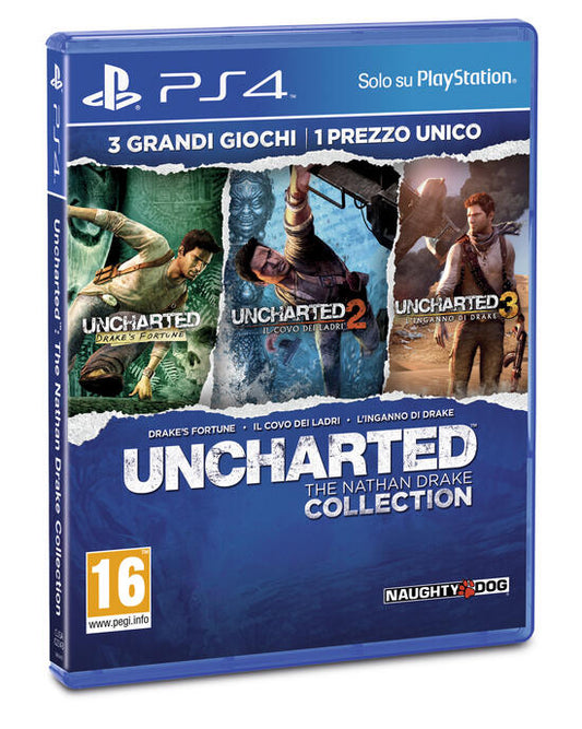 UNCHARTED - THE NATHAN DRAKE COLLECTION - LINGUA INGLESE