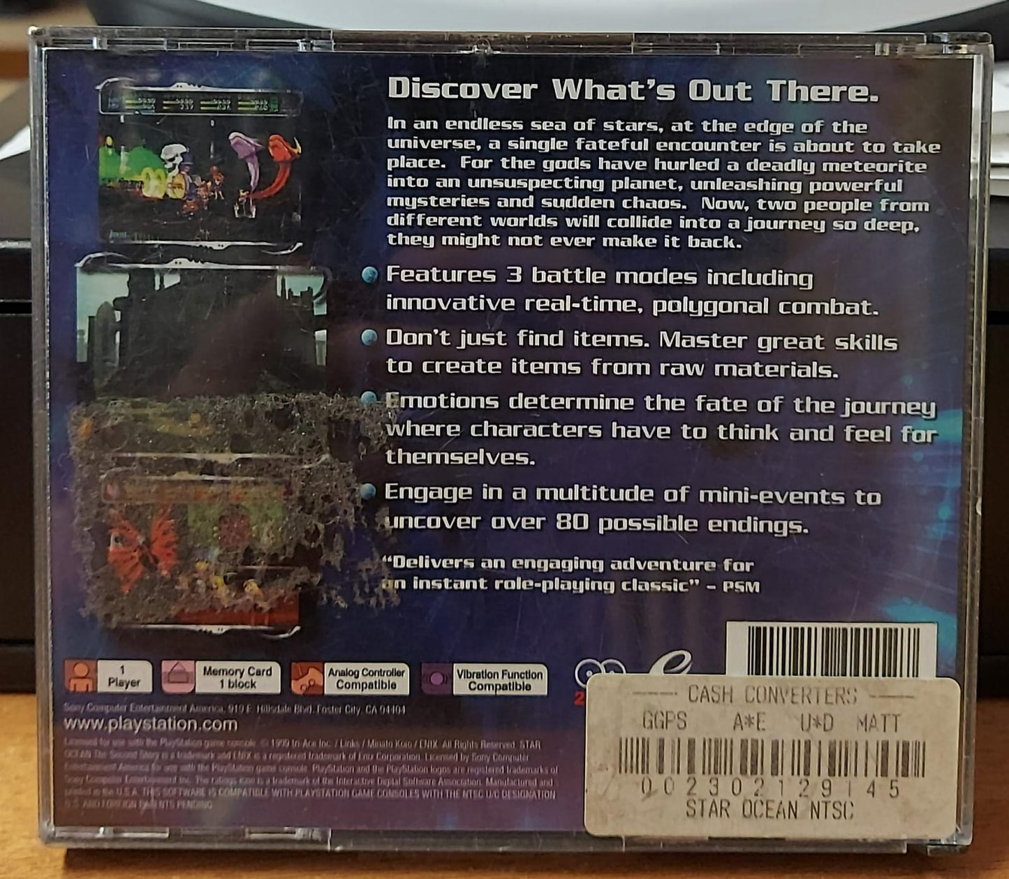 STAR OCEAN THE SECOND STORY - NTSC USA