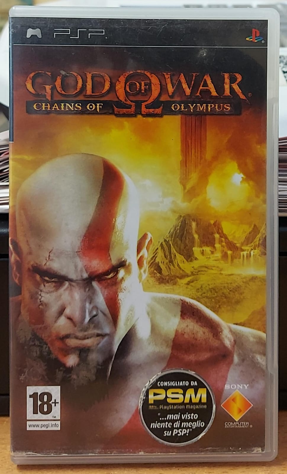 GOD OF WAR CHAINS OF OLYMPUS