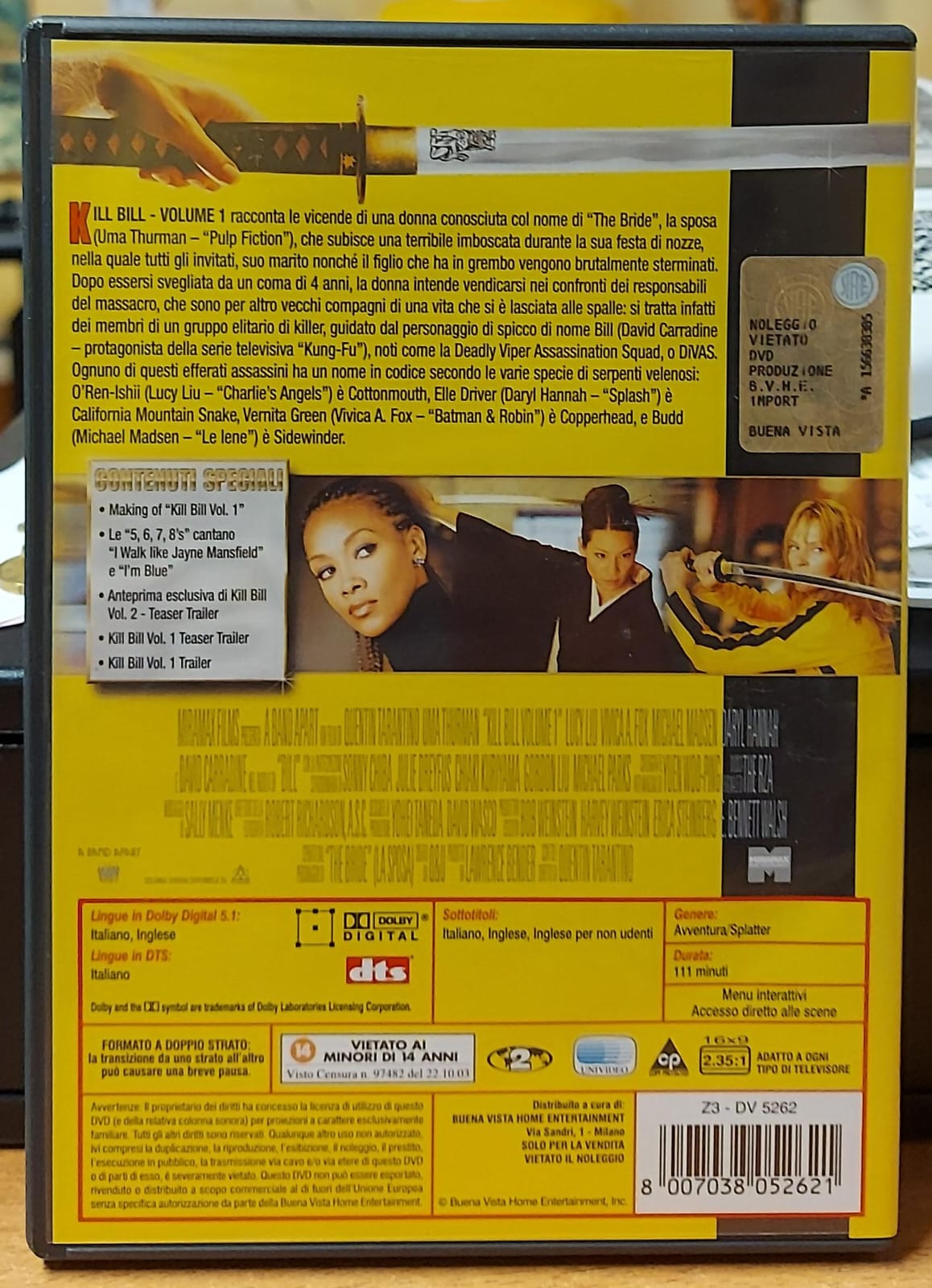 KILL BILL VOLUME 1