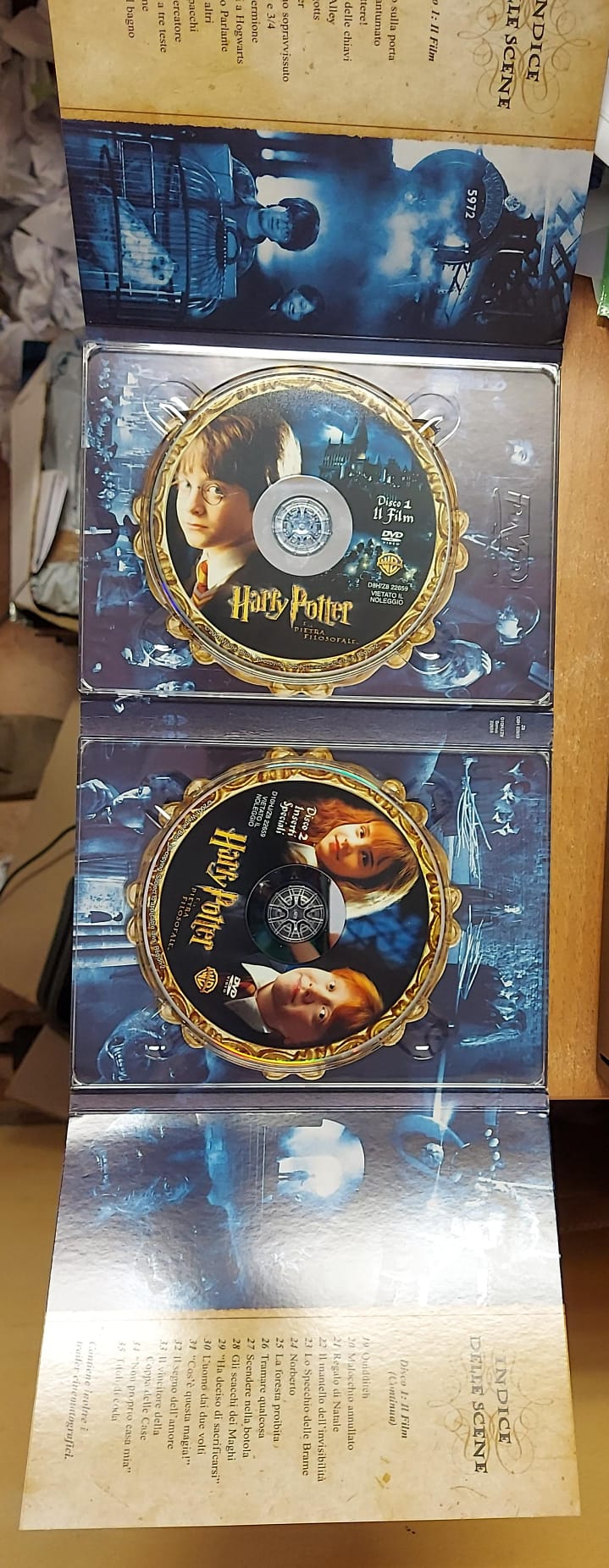 HARRY POTTER E LA PIETRA FILOSOFALE - DOPPIO DISCO