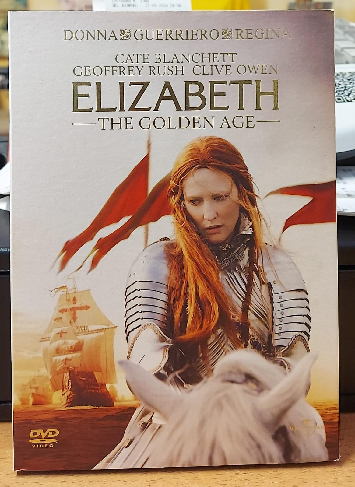 ELIZABETH THE GOLDEN AGE - COPERTINA DELUXE