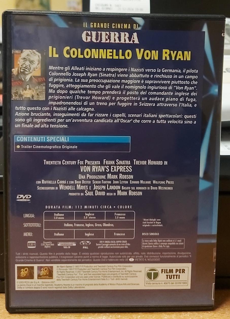 IL COLONNELLO VON RYAN