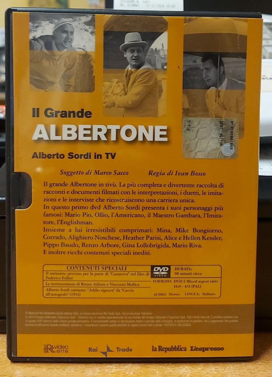 IL GRANDE ALBERTONE - 1 I PERSONAGGI