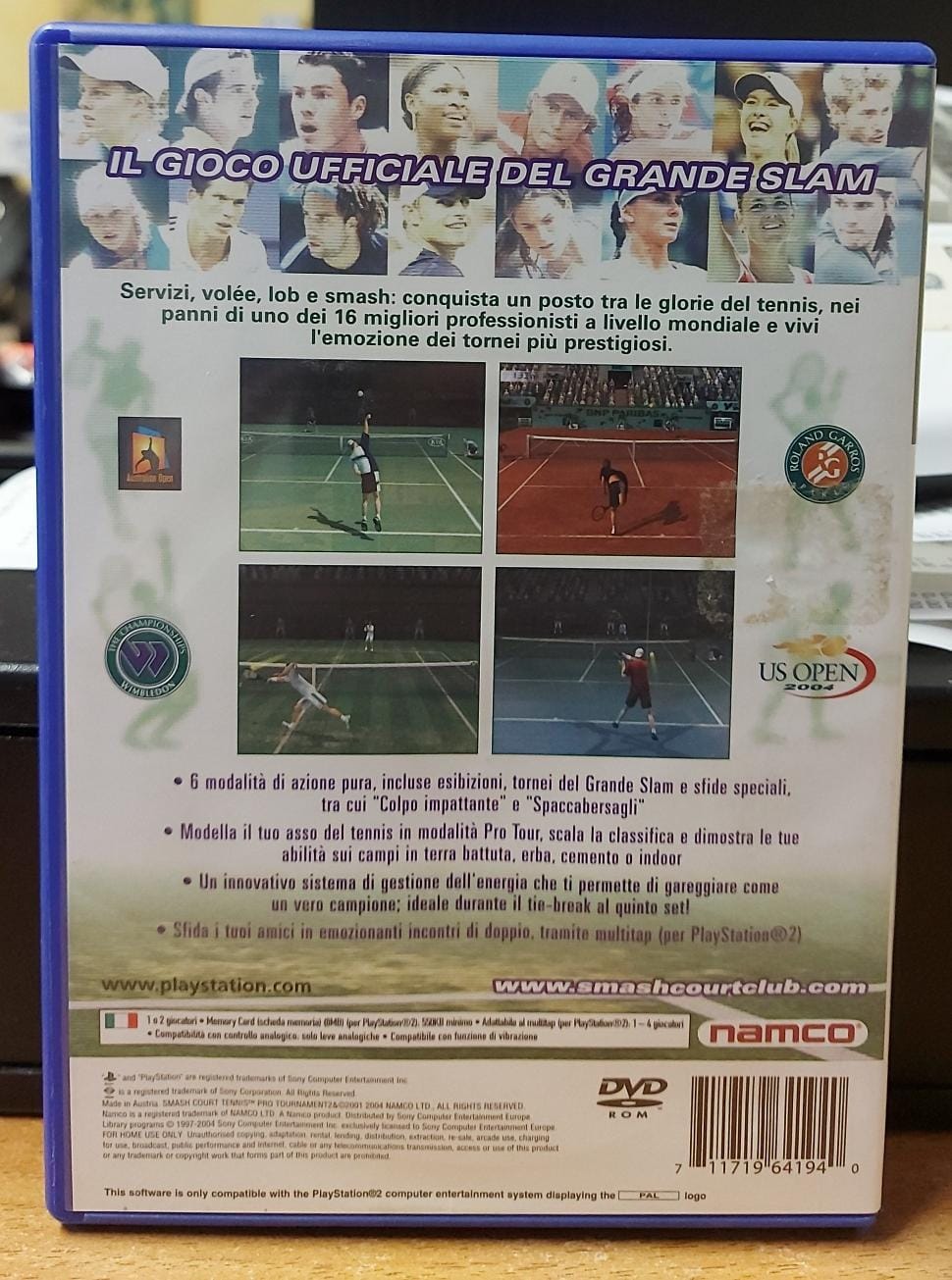 SMASH COURT TENNIS PRO TOURNAMENT 2