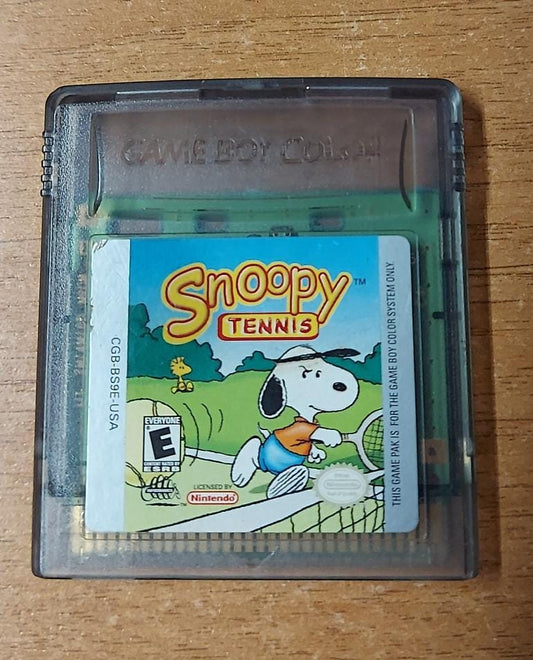 SNOOPY TENNIS - SOLO CARTUCCIA