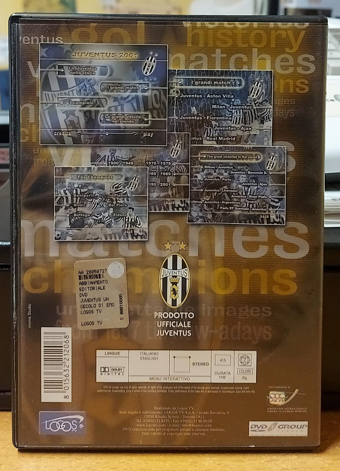 JUVENTUS ONE CENTURY OF EMOTIONS