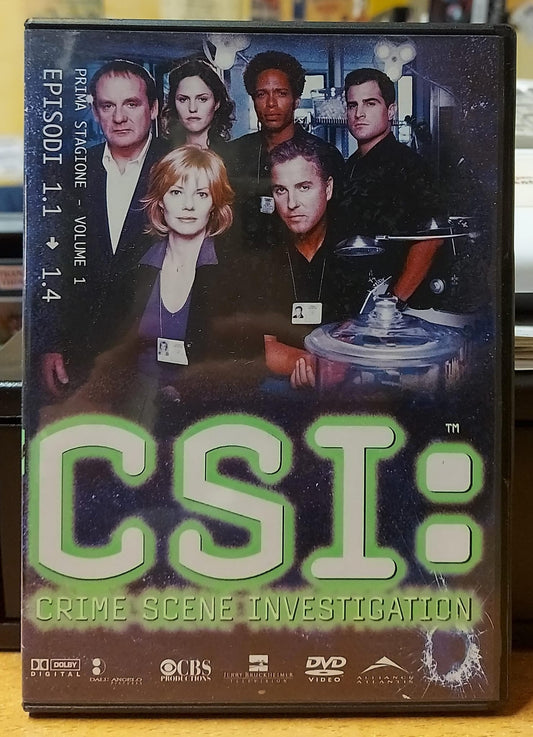 CSI CRIME SCENE INVESTIGATION PRIMA STAGIONE VOLUME 1