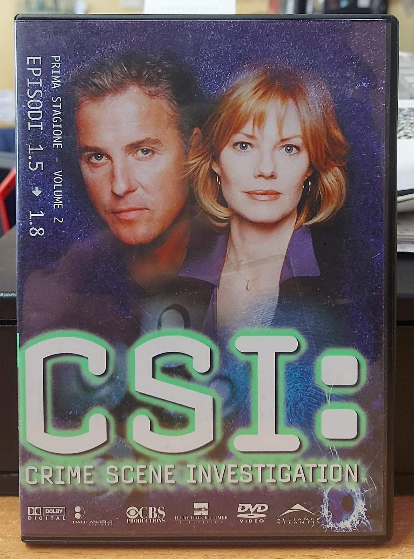 CSI CRIME SCENE INVESTIGATION PRIMA STAGIONE VOLUME 2