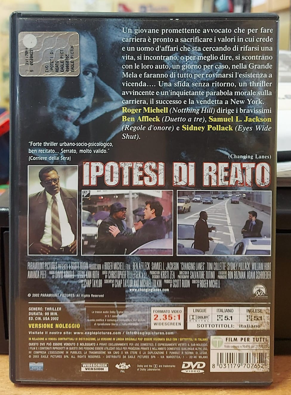 IPOTESI DI REATO