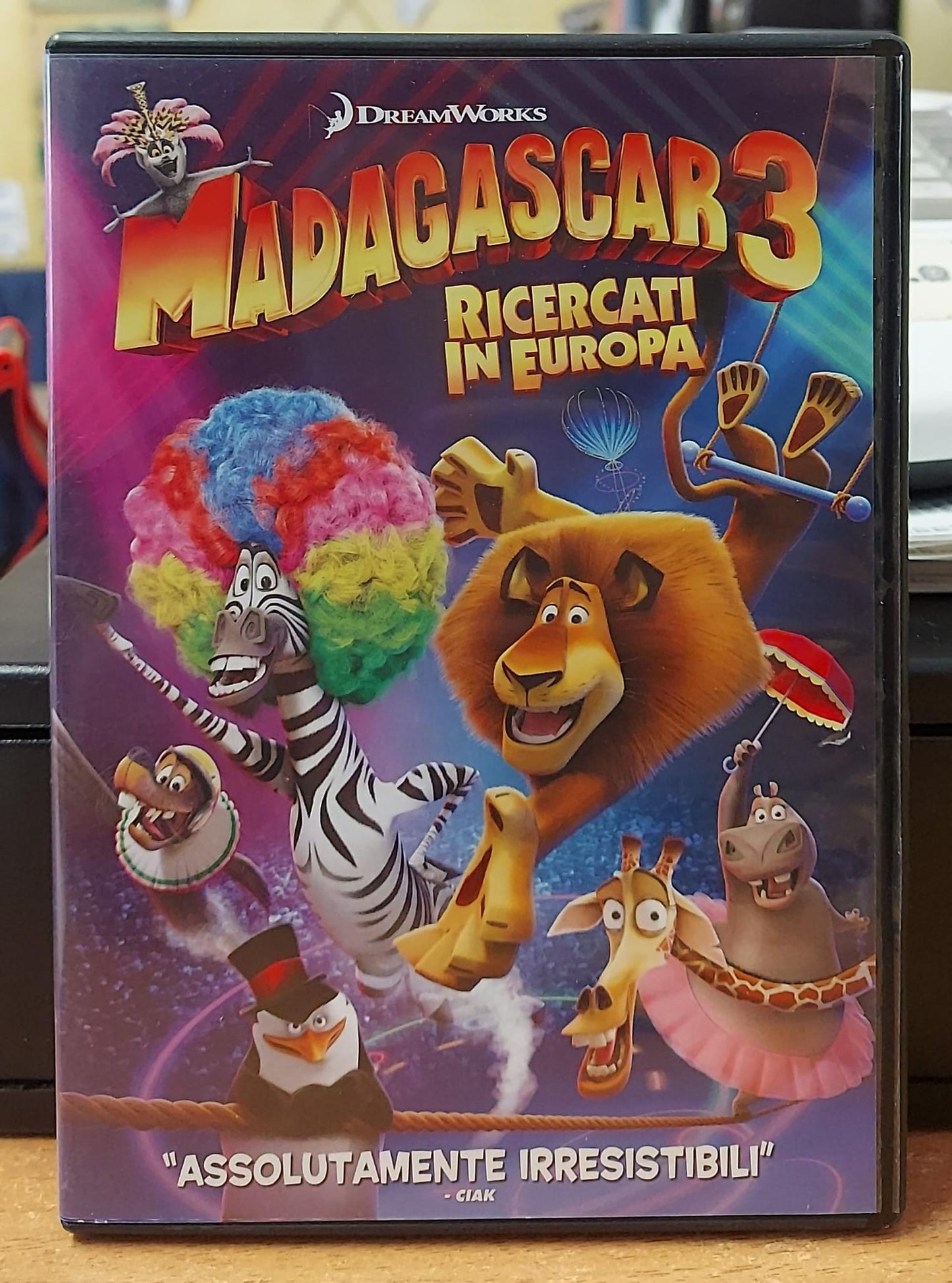 MADAGASCAR 3 RICERCATI IN EUROPA