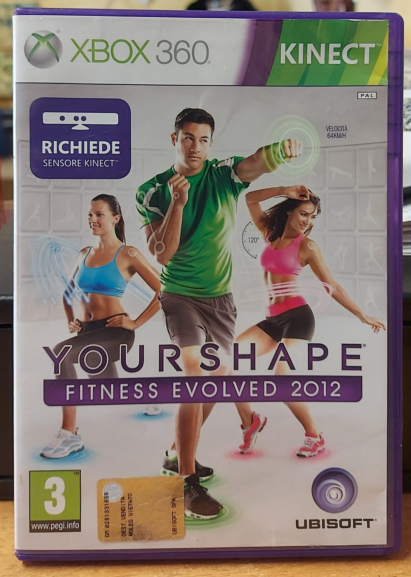 YOUR SHAPE FITNESS EVOLVED 2012 - RICHIEDE KINECT