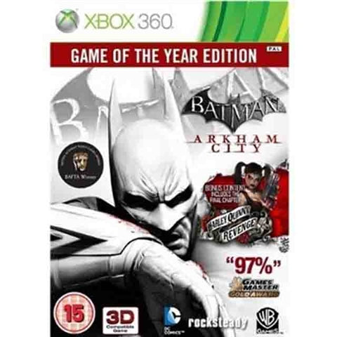 BATMAN ARKHAM CITY GOTY