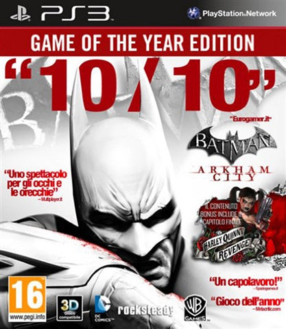 BATMAN ARKHAM CITY GOTY