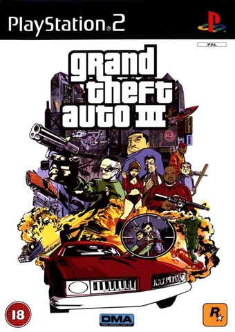 GTA III COMPLETO DI LIBRETTO E MAPPA DISCO NUOVO