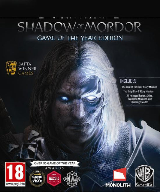 LA TERRA DI MEZZO - L'OMBRA DI MORDOR GAME OF THE YEAR